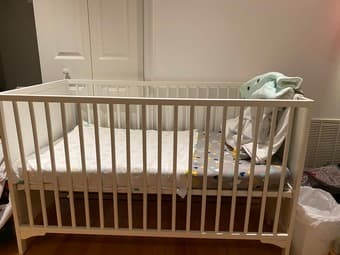 Baby items: crib, changing table and more 1