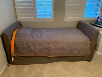 Pottery Barn Twin Bed and mattress 2