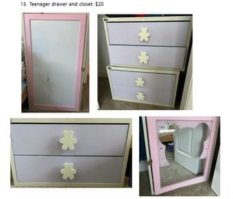 Moving sale (bed/closet) 2