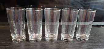 Set of 5 Ikea glasses 1