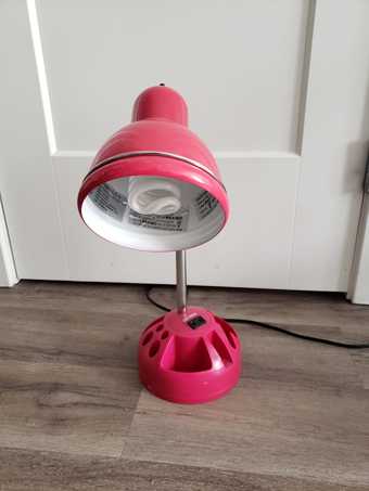 Table study lamp with stationery holder 1