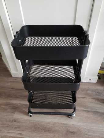 Ikea 3 level Utility Cart with wheels 1