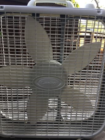 Box 3-speed fan 1