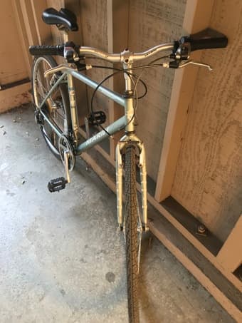 2009 Marin Kentfield FS hybrid bike 1