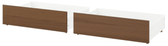 IKEA MALM Queen bed + 4 under-bed storage drawers 2