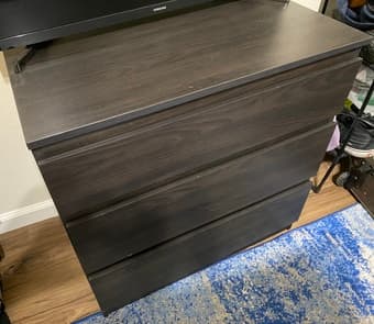 IKEA MALM 3 drawer chest 1