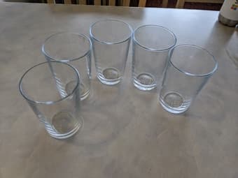Water Glasses (set of 5) 1