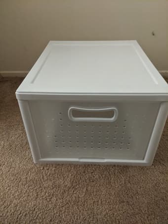 Plastic Organizer bins (4 in total) 1