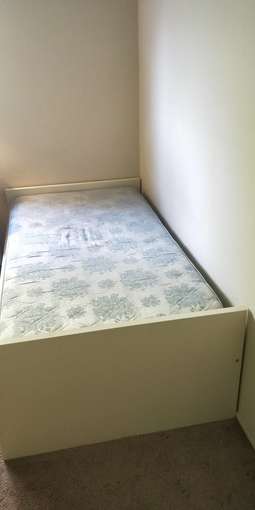 IKEA Twin size Bed frame and mattress 3