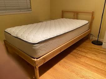 twin size bed mattress (bought $400) 1