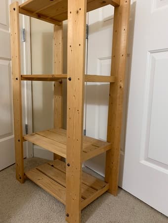 Wooden shelf 2