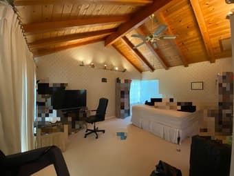 Master bedroom and private bath in house, w Los Altos from April!! 3