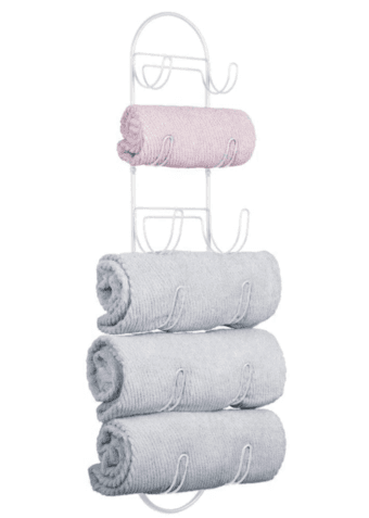 6-TIER Towel rack Door Wall white 1