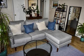 Mid-century Modern Sectional Couch (Like-new condition) 2
