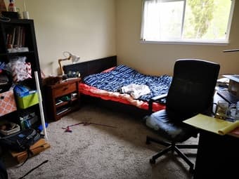 Fully furnished room in 2B1B apartment in Palo Alto Midtown 1