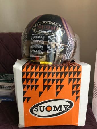 New Unused Suomy Jet Light Morph Open Face Moped Helmet 1