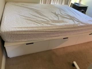 Move our sale: IKEA queen size mattress for 10$ 1