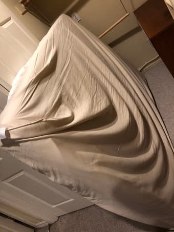 Double size mattress barely used 1