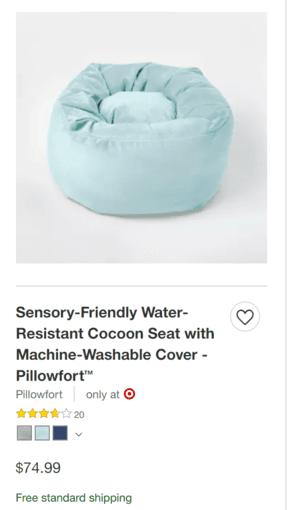 9成新懒人沙发 cocoon bean bag chair 1