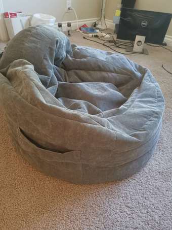 9成新懒人沙发 cocoon bean bag chair 2