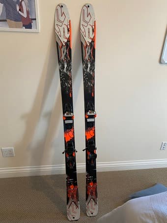 Skis All Mountain  - K2 Amp Rictor 90 XTi 178 cm  + Marker 13 MXC 1