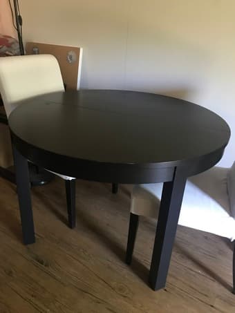 IKEA extendable dining table (BJURSTA model) 1