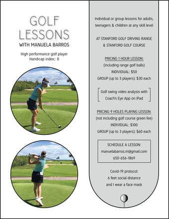 GOLF LESSONS 1