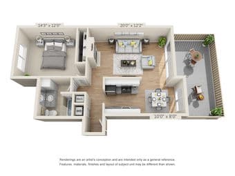 Mountain View 1B1B apartment lease transfer 1