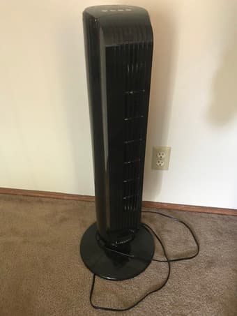 Oscillating tower fan 1