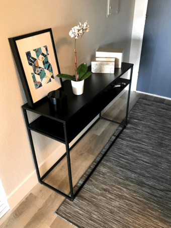 Console, Mirror , Rug Bundle 3