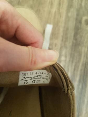 Camel Active Men shoes, leather, size 7-7.5 2