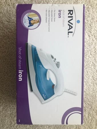 Iron and small ironing board 1