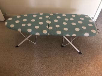 Iron and small ironing board 2