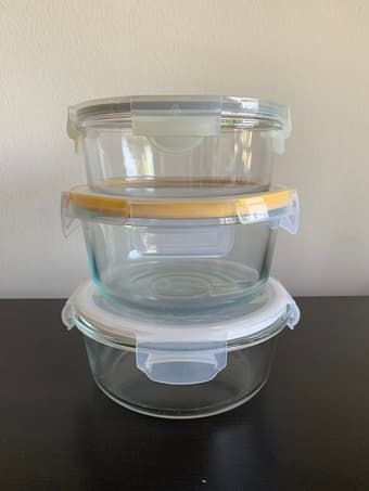 Glass sealable food containers 1