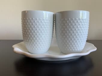 Modern / Art Deco style plates/bowls/cups set 2