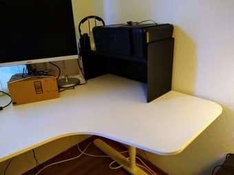 IKEA Corner desk-right (BEKANT) 2