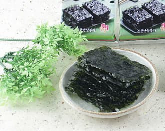 Korean Roasted Seaweed Snack 5g (Pack of 10) 2