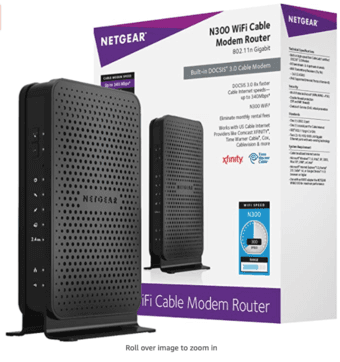 Netgear C3000-100NAS modem for Xfinity Internet 1