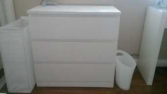 Bedroom Furnishing + table/chair (as New) (sunnyvale) 3