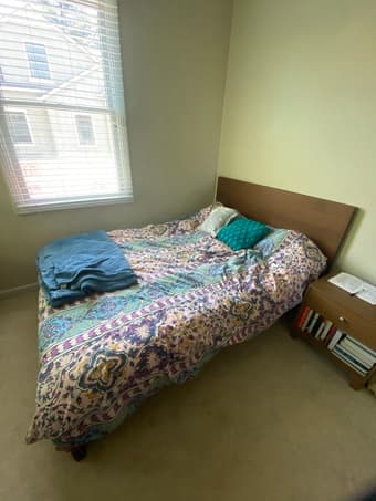 Double Wood Bedframe 2