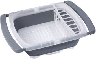 foldable dish drainer 可折叠碗筷沥水篮 1