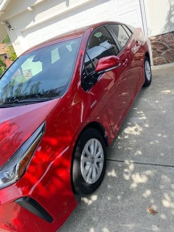 2019 Toyota Prius (Red) for sale 1