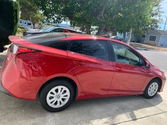 2019 Toyota Prius (Red) for sale 2