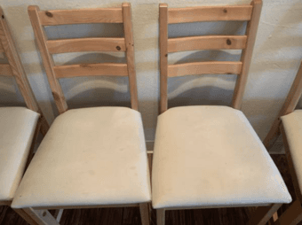 IKEA LERHAMN Dining chairs 2