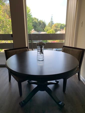 Dining table set - moving out! 1