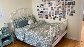 Full IKEA LEIRVIK Bed Frame w/ Slats 2