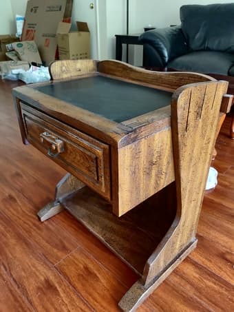 Solid wood night stand / side table 1