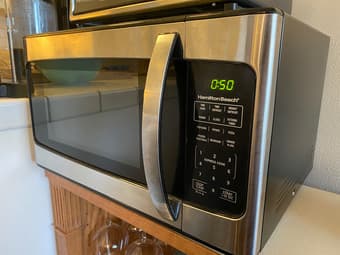 Microwave: Hamilton Beach Countertop Stainless Steel 1