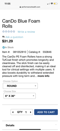 New Foam Roller 2