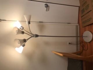 Five light lamp 2